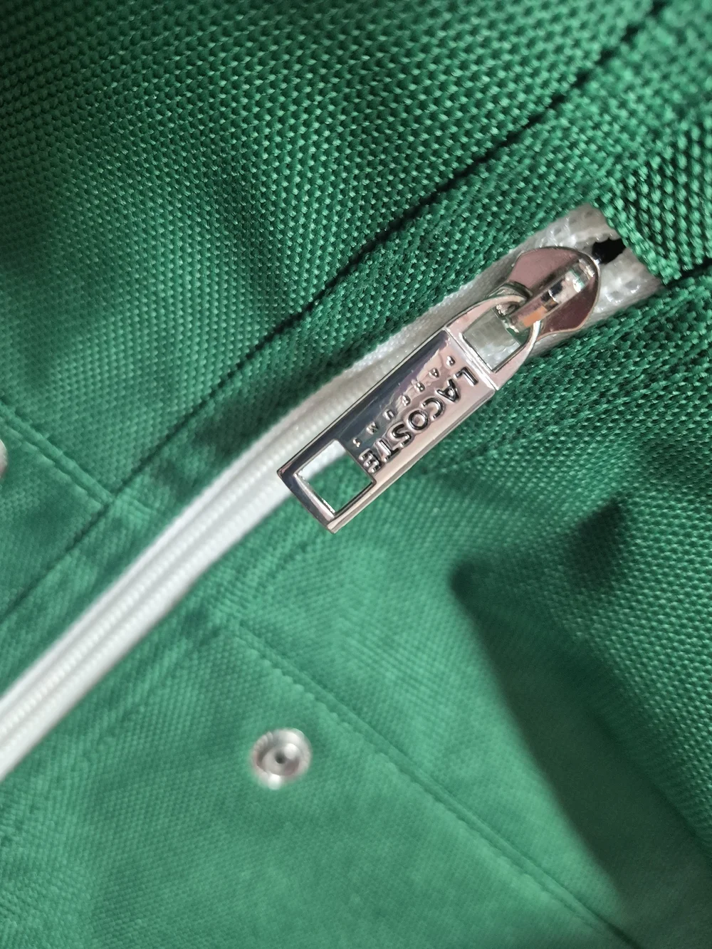 Lacoste green garment
